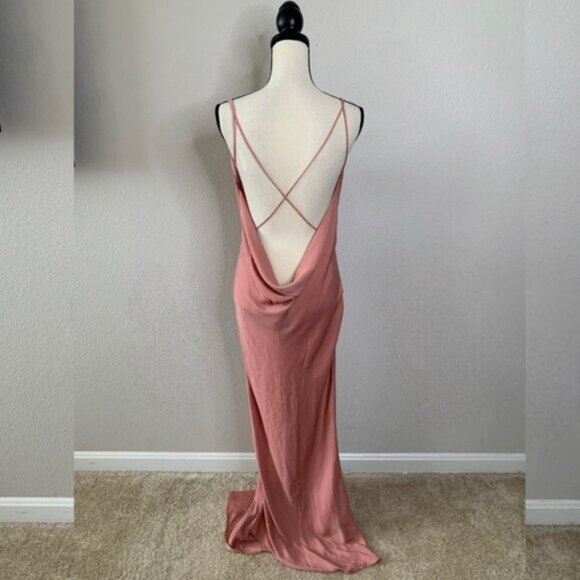 Michael Costello REVOLVE Braxton Backless Maxi Dress - Picture 8 of 11